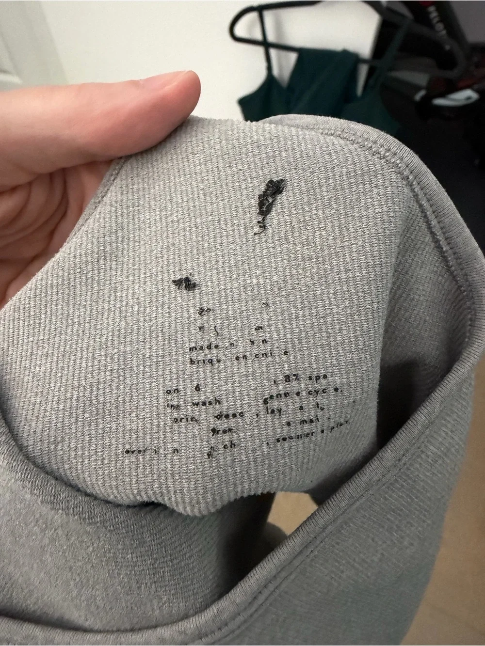 Free People Hayley Racerback Brami in Grey